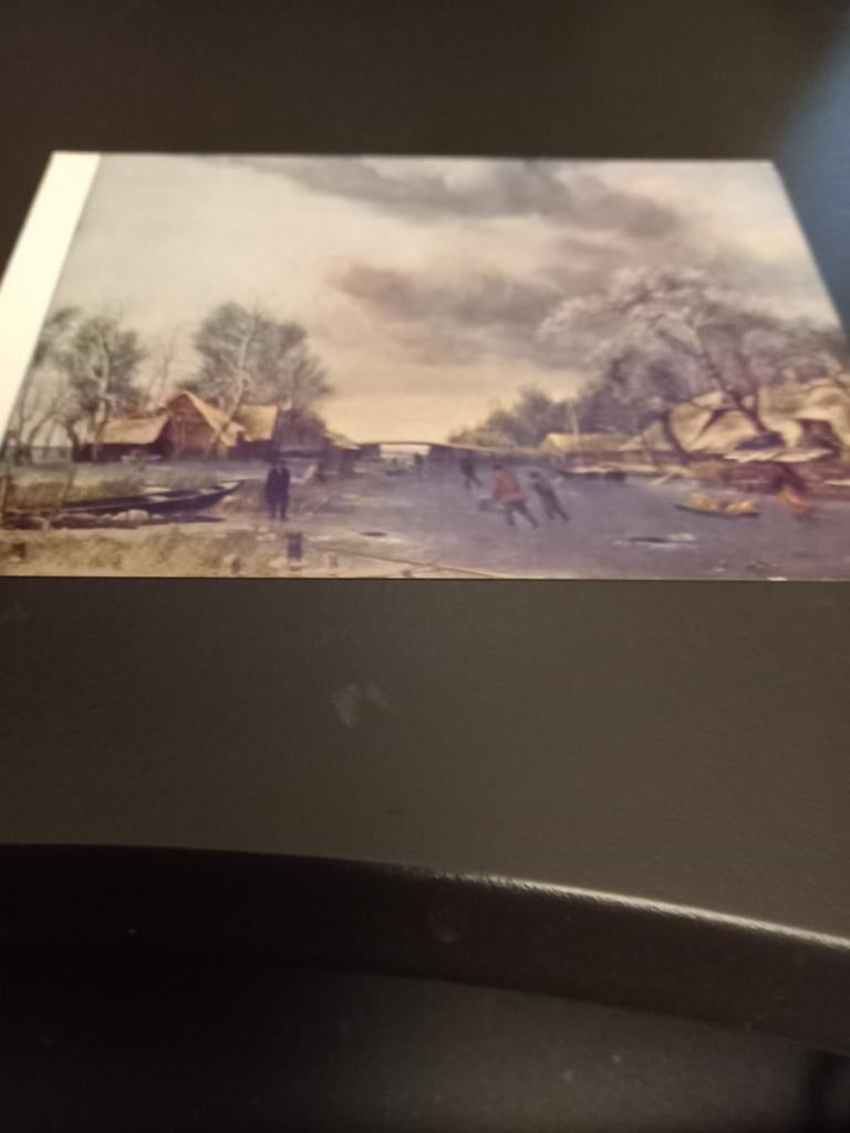 Kunstkaart Joh. van de Capelle. Wintergezicht ongelopen, Verzenden, Ongelopen, Sterren en Beroemdheden