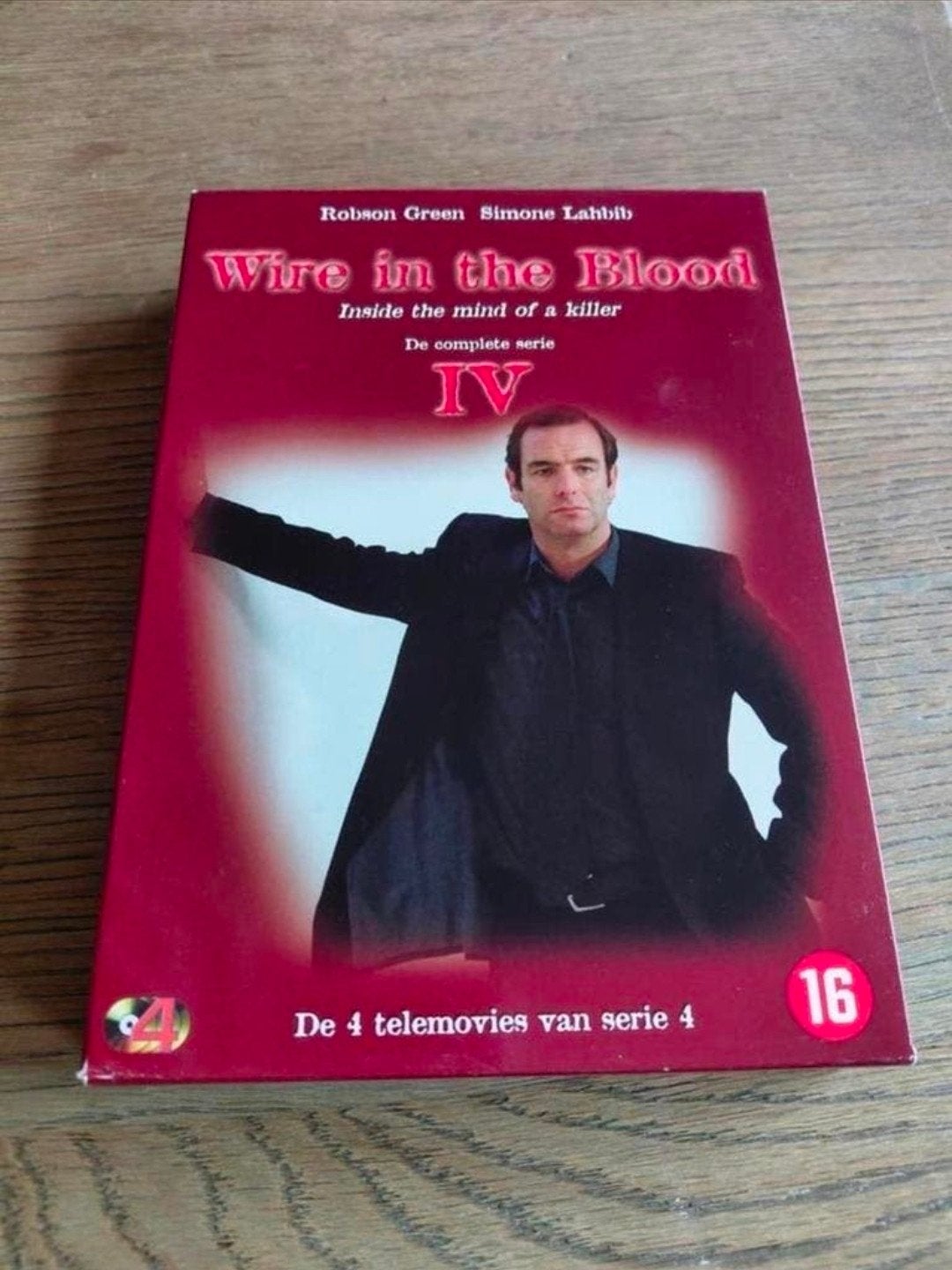 Wire In The Blood - Seizoen 4 dvd box., Cd's en Dvd's, Vanaf 16 jaar, Seizoen 4, Ophalen of Verzenden, Zo goed als nieuw