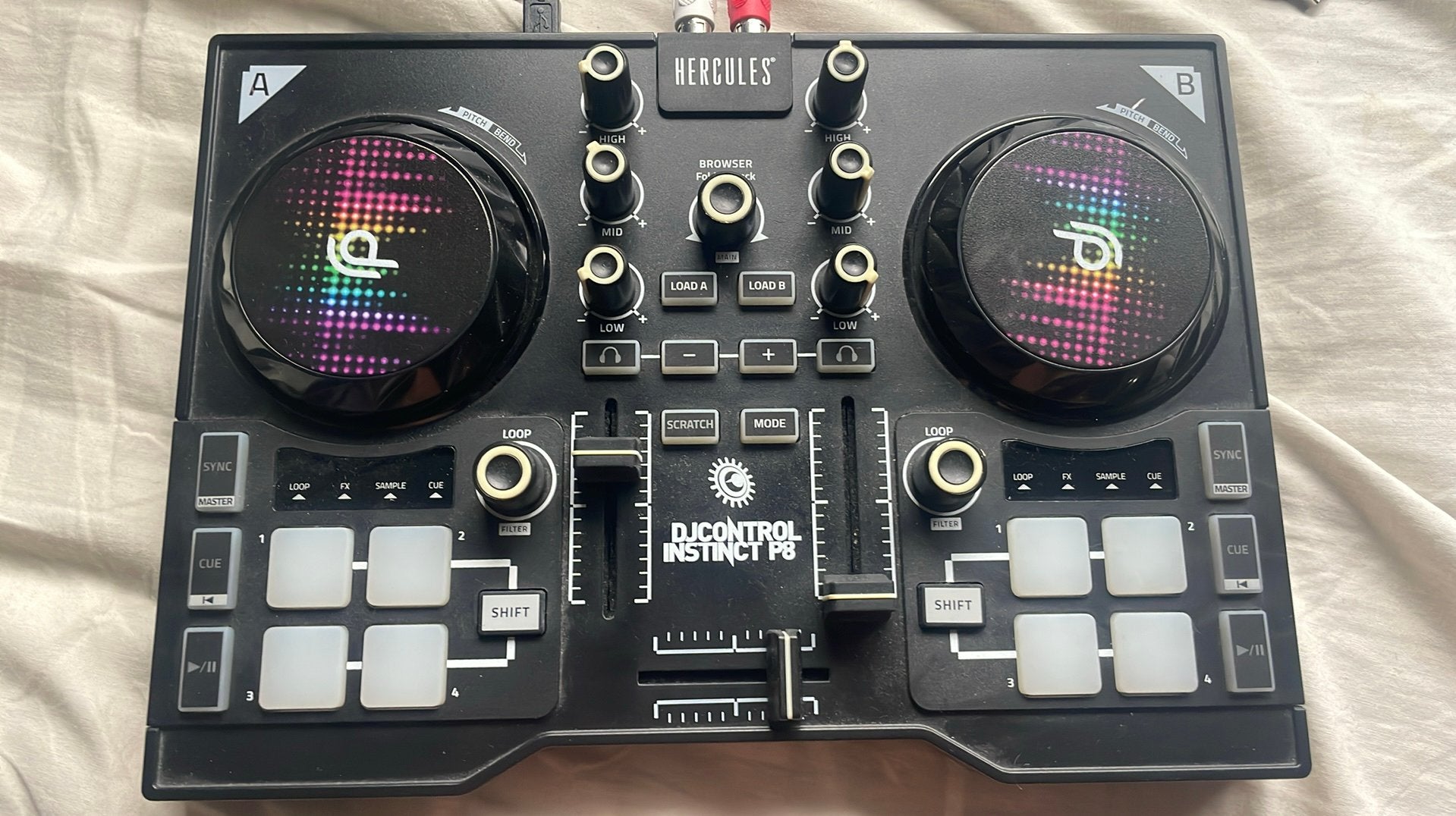 DJ controller draaitafel, Ophalen of Verzenden, Zo goed als nieuw, Overige merken