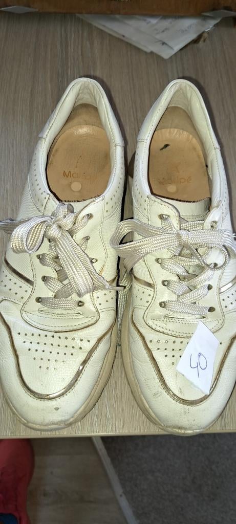Witte Maripé sneakers, maat 40, Kleding | Dames, Schoenen, Ophalen of Verzenden, Wit, Sneakers of Gympen