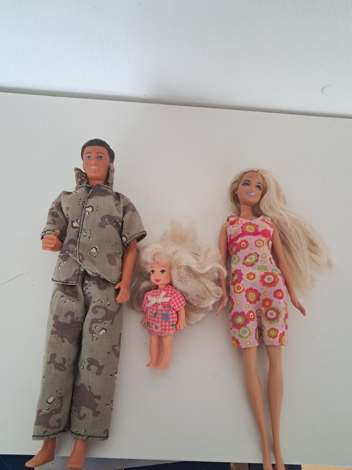 Barbie poppen set - 3 stuks, Ophalen of Verzenden, Gebruikt, Barbie