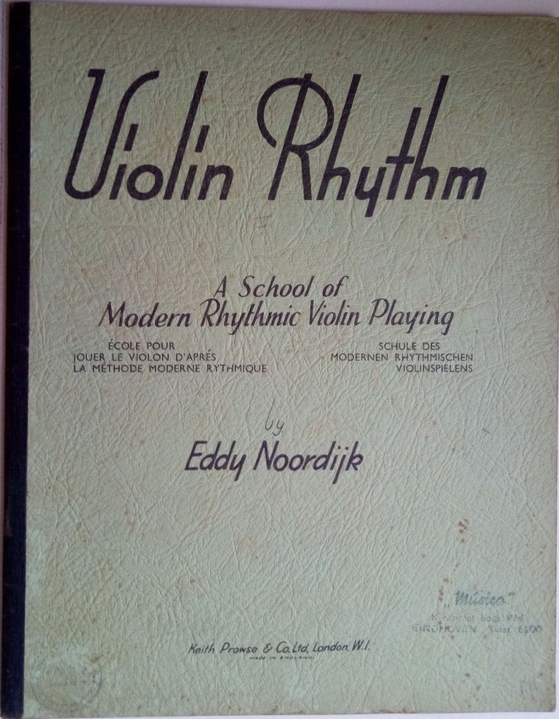 Violin Rhythm muziekboeken (set van twee), Gebruikt, Verzenden, Overige genres, Les of Cursus