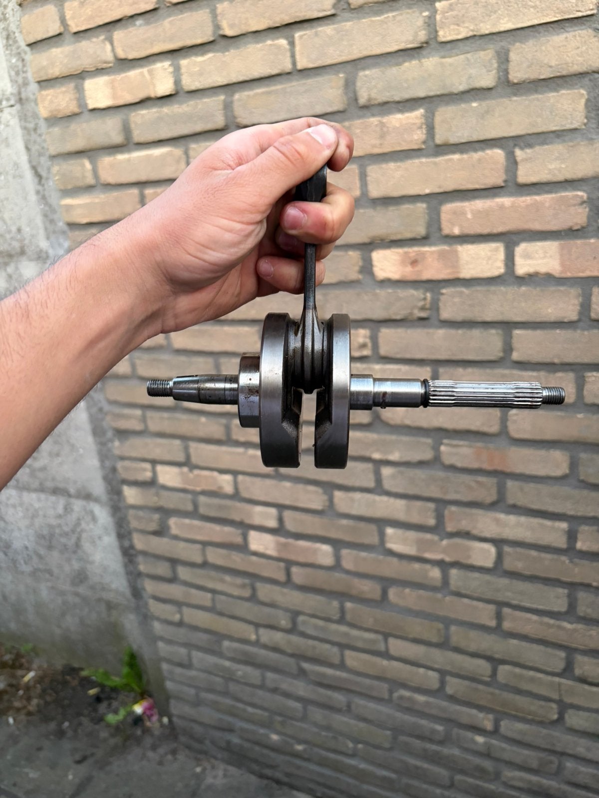Krukas 50cc piaggo, Ophalen of Verzenden, Zo goed als nieuw, Blok
