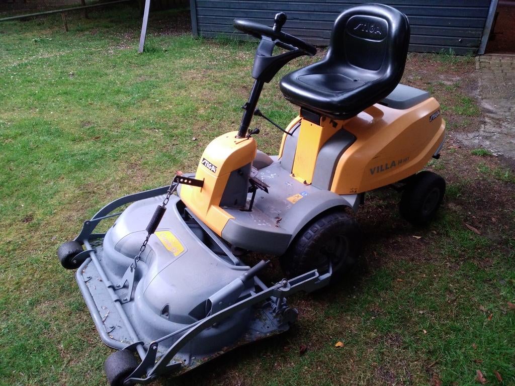 Te koop stiga villa 14 hydrostaat frontmaaier., Ophalen, Gebruikt