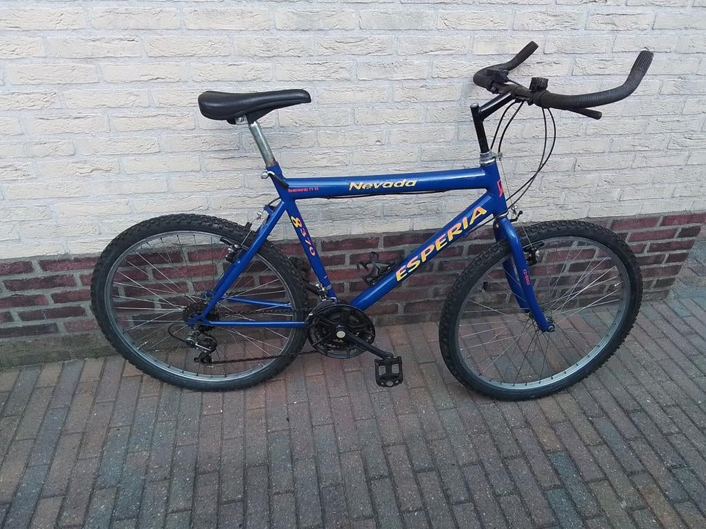 Espería Nevado Mountainbike - Blauw, Gebruikt, Fietsen en Brommers, Gebruikt, Heren, Geen vering, 53 tot 57 cm