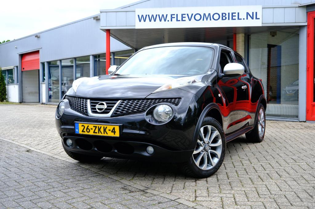 Nissan Juke 1.6 Urban Premium Leder|1e Eig|Navi|Cam|Clima|LM, Auto's, Nissan, Voorwielaandrijving, Euro 5, 4 cilinders, Handgeschakeld