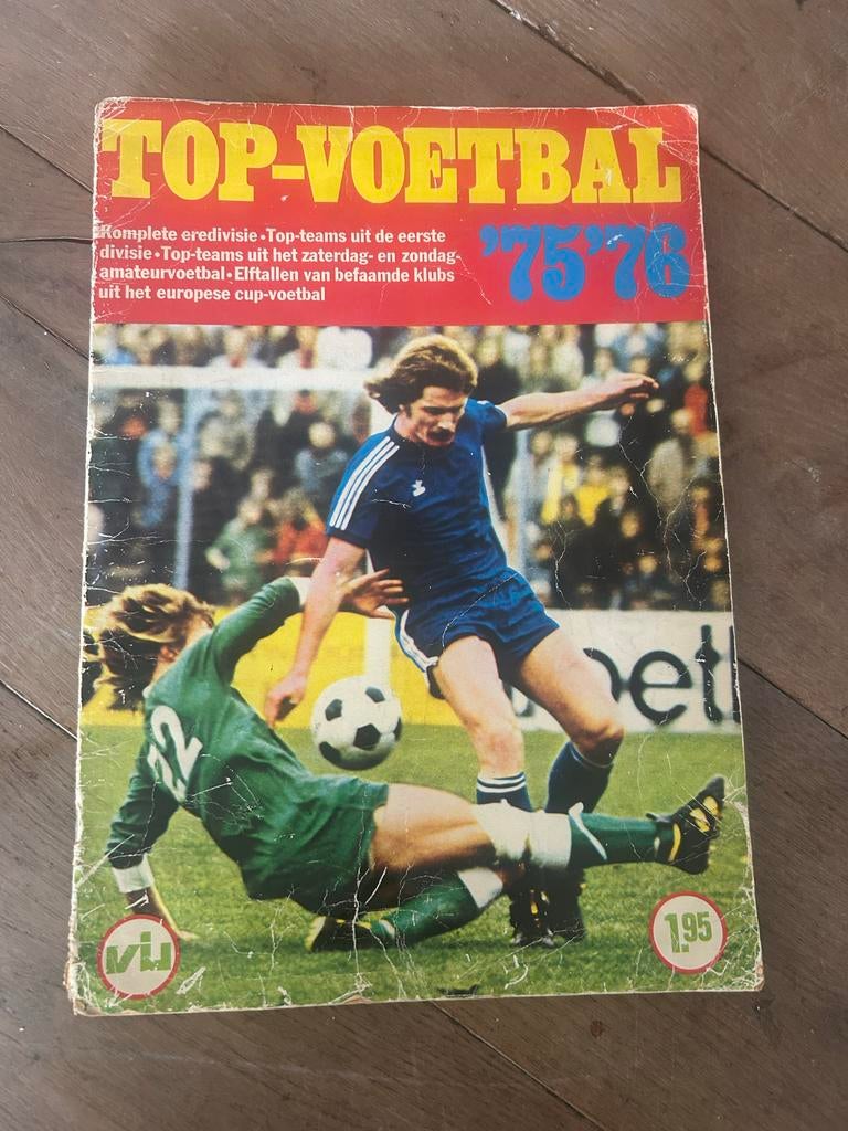 Top Voetbal 75/76 Vanderhout - 100% Compleet, Verzamelen, Sportartikelen en Voetbal, Ophalen of Verzenden, Zo goed als nieuw, Overige binnenlandse clubs