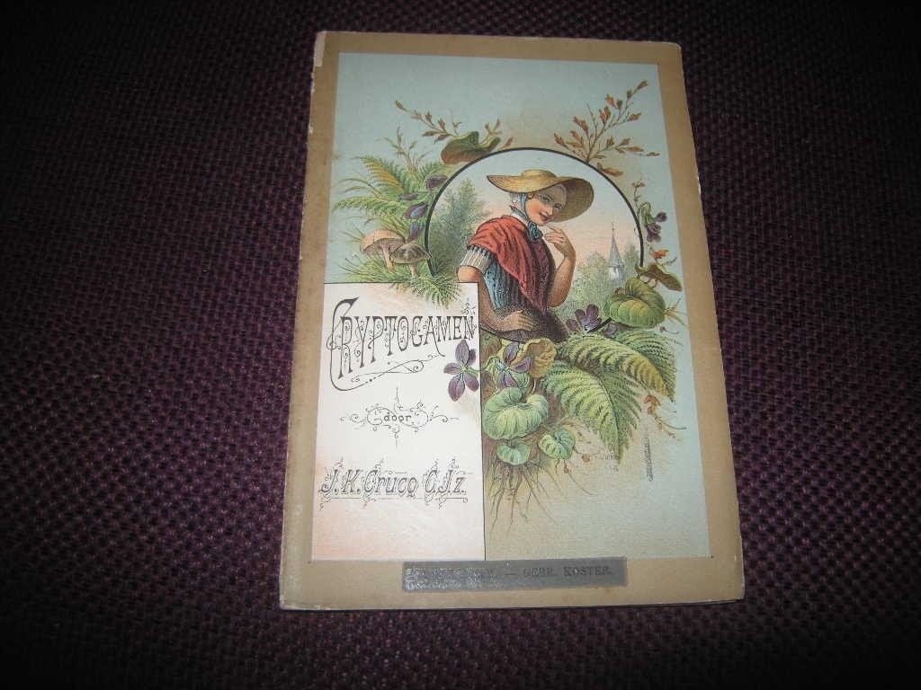 J.K. Crucq C.J.z. - Cryptogamen, Antiek en Kunst, Antiek | Boeken en Bijbels, Ophalen of Verzenden