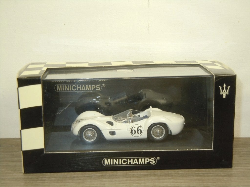 Minichamps Maserati Tipo 61 Nassau Trophy 1960 J. Hall, Minichamps, Auto, Verzenden, Minichamps GmbH & Co. KG, Aachen, Duitsland