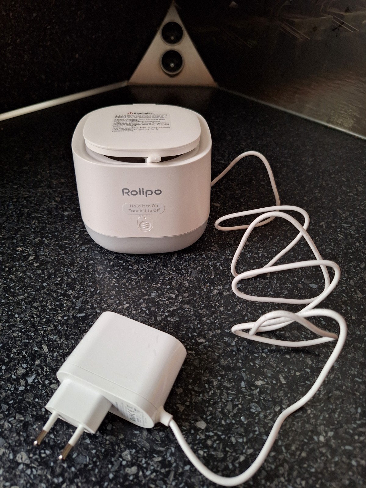 Rolipo Ultrasone Reiniger CT01 - Draagbaar en Efficiënt, Ophalen, Zo goed als nieuw