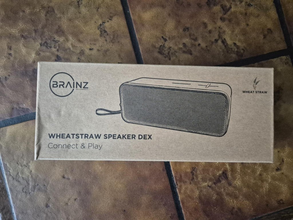 Brainz Wheatstraw Speaker Dex bluetooth speaker, Audio, Tv en Foto, Overige merken, Overige typen, Nieuw, Ophalen of Verzenden