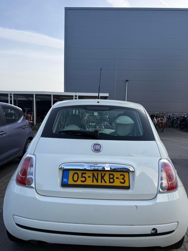Fiat 500 1.2 AUT 2010 Wit, Auto's, Fiat, Particulier, Benzine, B, Hatchback, Automaat, Origineel Nederlands, Wit, Voorwielaandrijving
