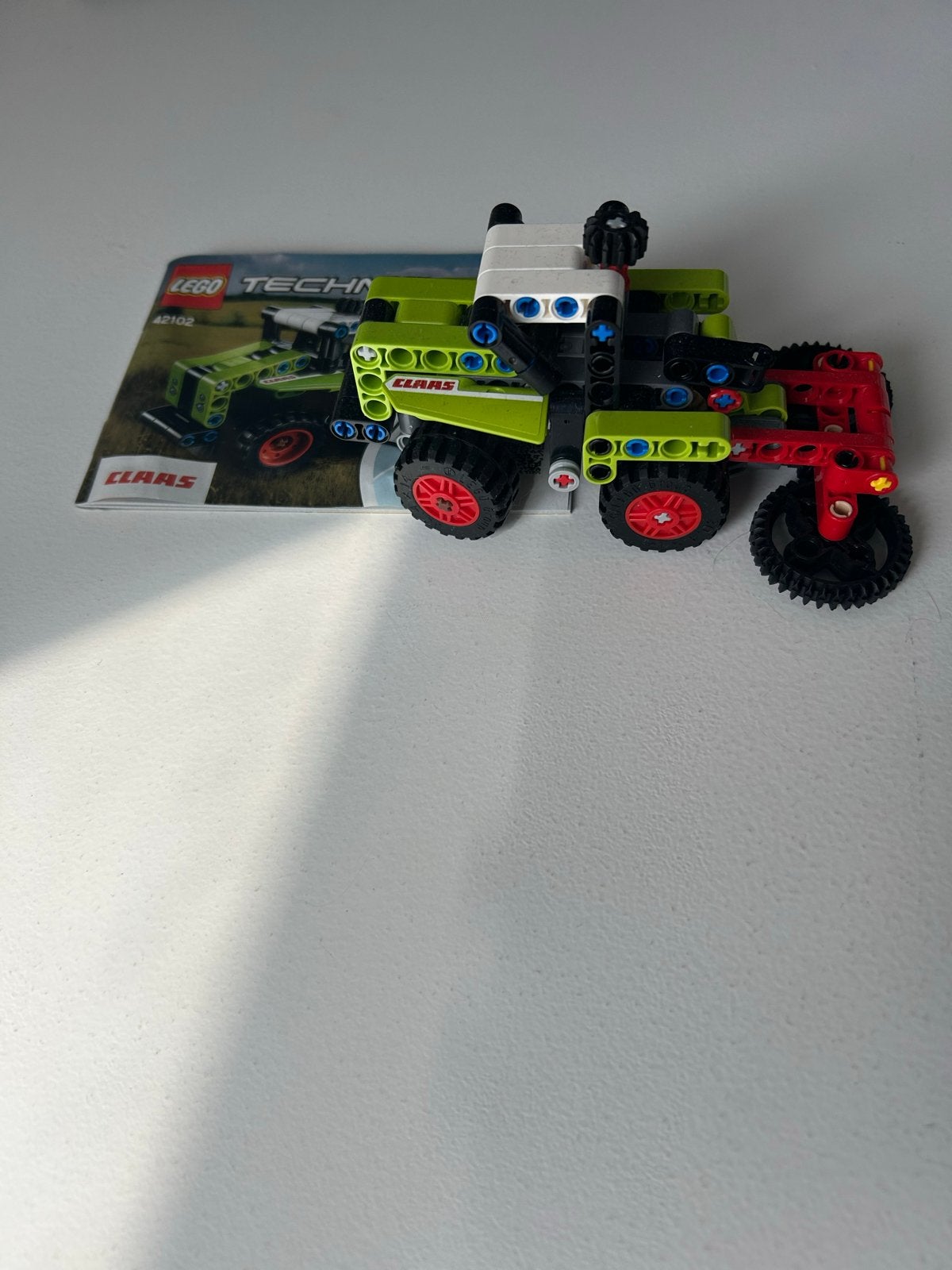 LEGO Technic Claas 42102 Tractor, Lego, Ophalen of Verzenden, Zo goed als nieuw, Complete set