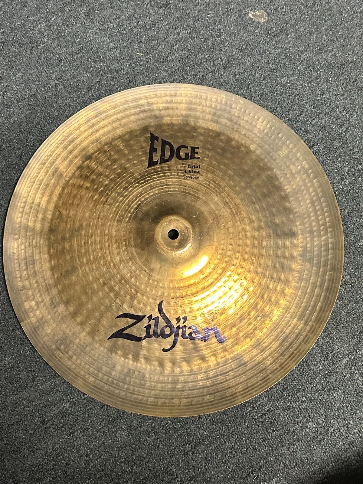 Zildjian 16” Edge China Bekken, Muziek en Instrumenten, Ophalen, Gebruikt, Overige soorten