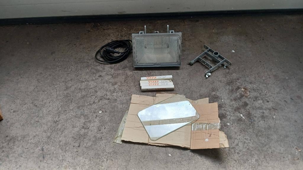 Bouwlamp 1000 watt, Doe-het-zelf en Verbouw, Bouwverlichting, Ophalen, Gebruikt, 500 watt of meer, Lamp