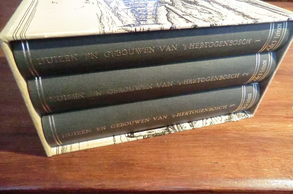 3 boeken - ... huizen en gebouwen van Den Bosch 1,2,3 / 1975, Ophalen of Verzenden, Gelezen
