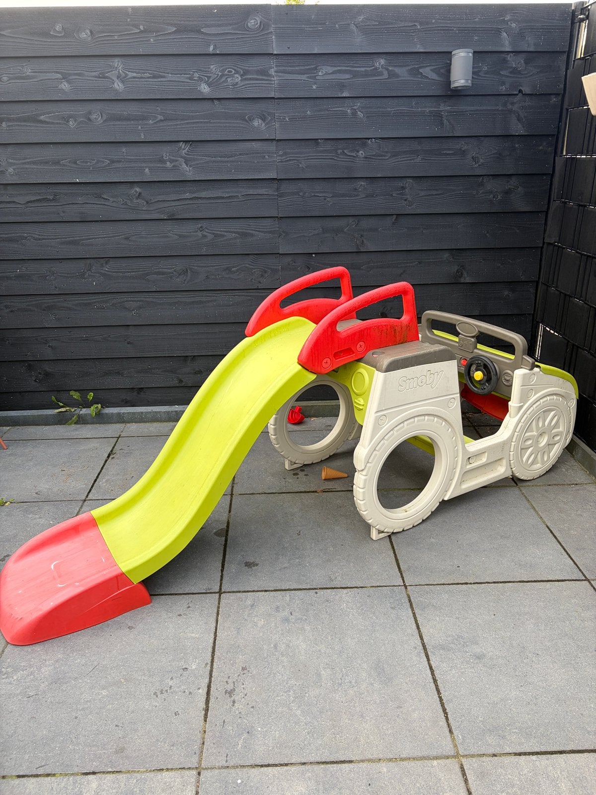 Smoby auto glijbaan, Kinderen en Baby's, Ophalen, Zo goed als nieuw, Glijbaan