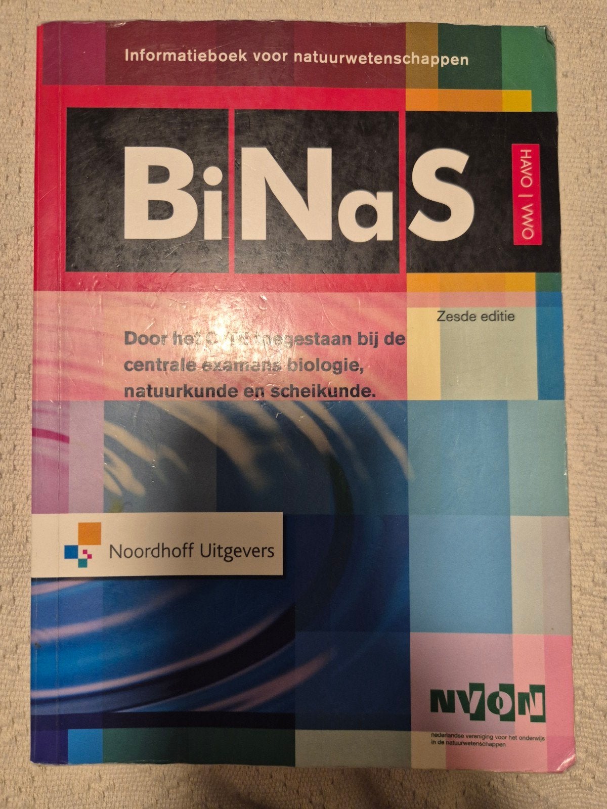 BiNaS Informatieboek Natuurwetenschappen HAVO/VWO, Boeken, Ophalen of Verzenden, Gelezen, HAVO, Biologie