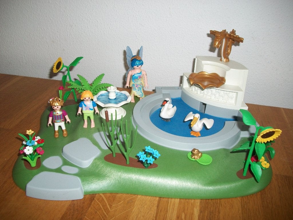 4137 prinsje en prinsesje set / engel / superset, Kinderen en Baby's, Speelgoed | Playmobil, Ophalen, Complete set, Zo goed als nieuw