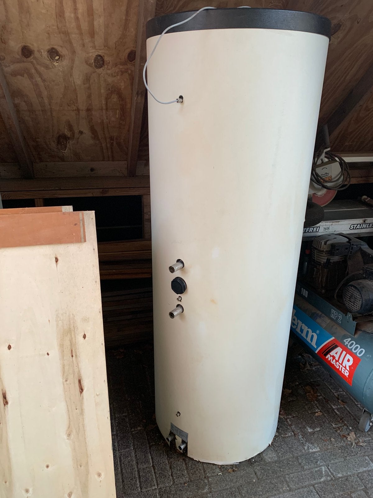 RVS Boilervat, 100 liter of meer, Ophalen, Boiler, Onbekend