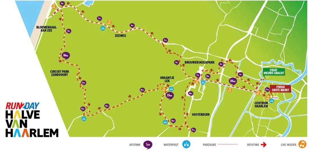 Run2Day Halve Marathon van Haarlem, Ophalen, Nieuw, Overige typen, Overige merken
