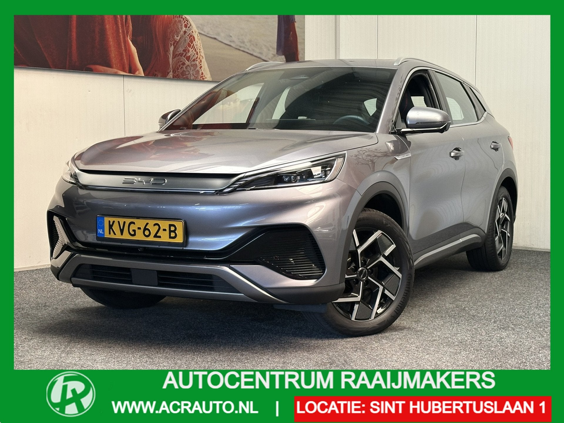 BYD ATTO 3 (SOH 94%) DESIGN 60 kWh WLTP 420 KM * 45 STUKS OP, Auto's, Dealer onderhouden, Gebruikt, 204 pk, SUV of Terreinwagen