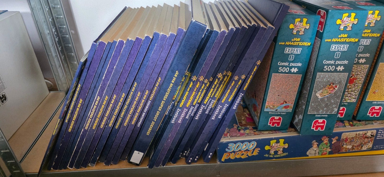 ALLE 25 Jan van Haasteren zoekboeken in één koop, Ophalen