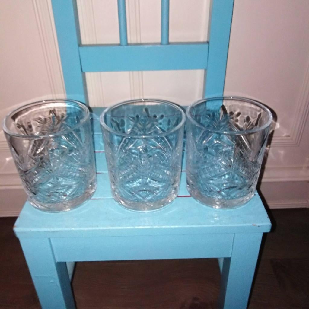 Blomus whisky Glazen 3 stuks, Huis en Inrichting, Keuken | Servies, Ophalen, Glas of Glazen, Overige stijlen, Glas