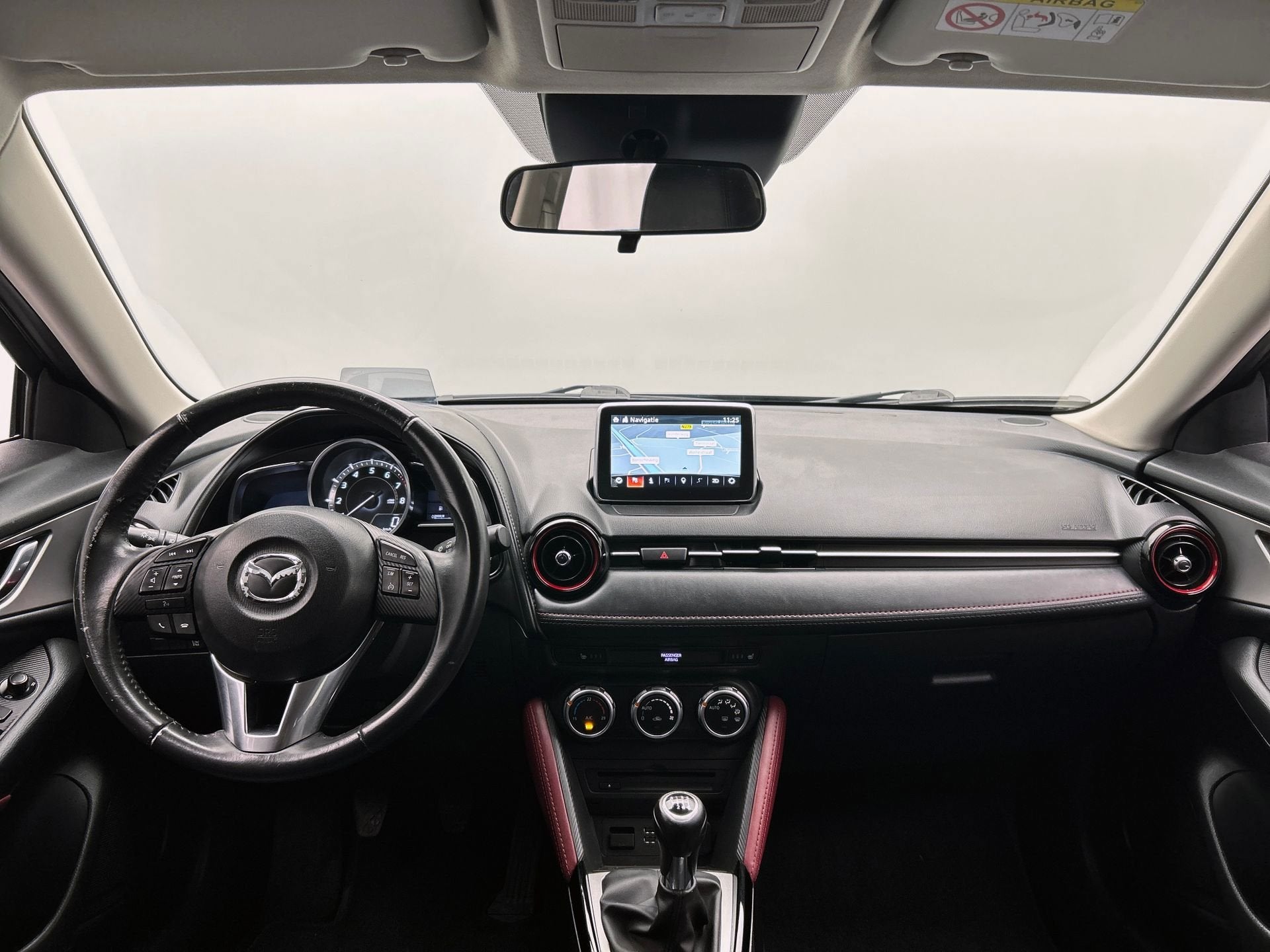 Mazda CX-3 2.0 SkyActiv-G 150 GT-M 4WD | Leder | Stoelverwar, Auto's, 1998 cc, Gebruikt, 4 cilinders, 150 pk