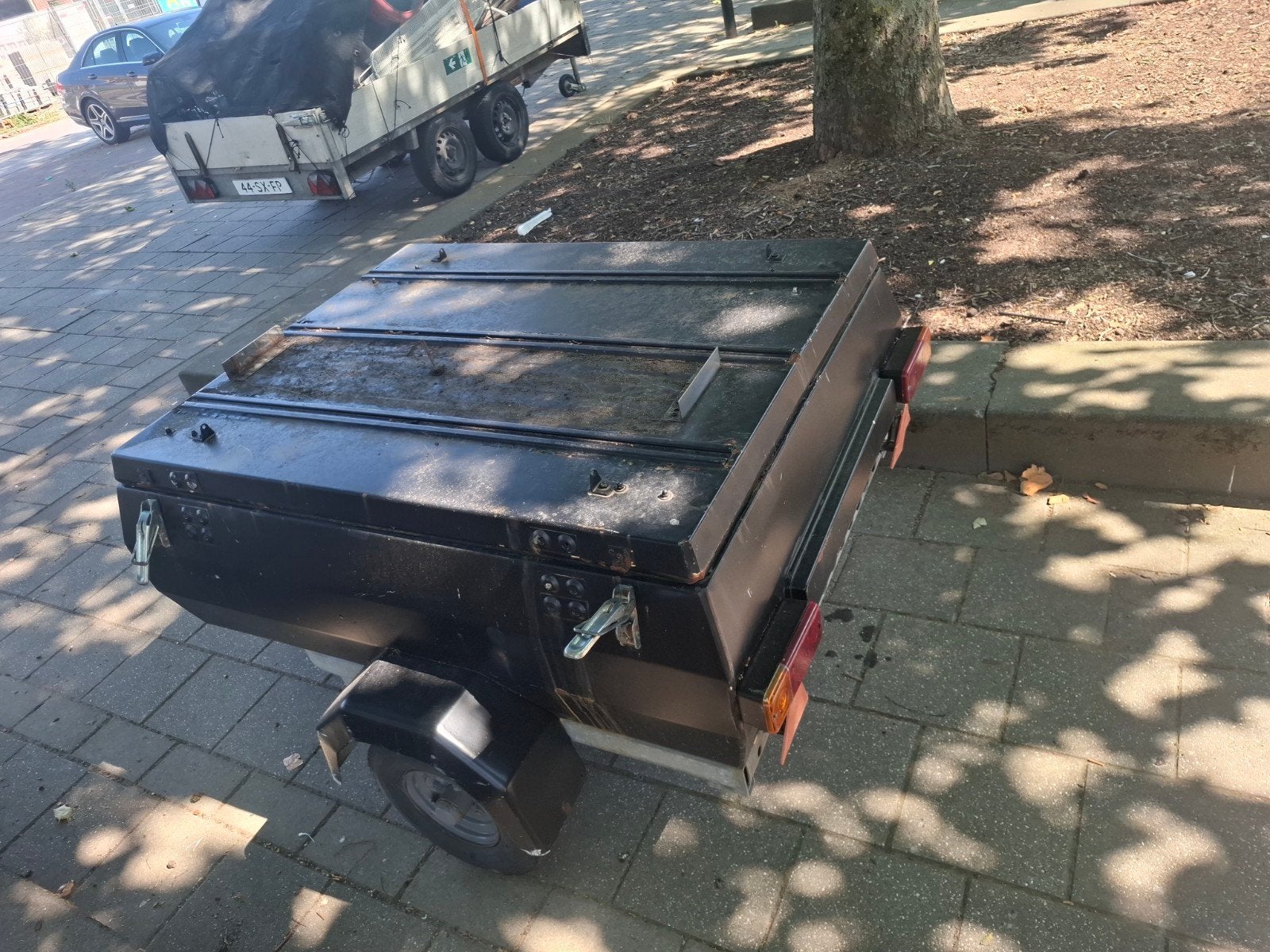 bbq. aanhanger, Ophalen, Gebruikt, Overige materialen