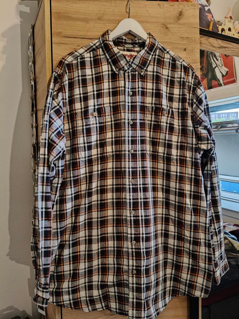 Wrangler XL geruit overhemd, Overige kleuren, Wrangler, Ophalen of Verzenden, Gedragen