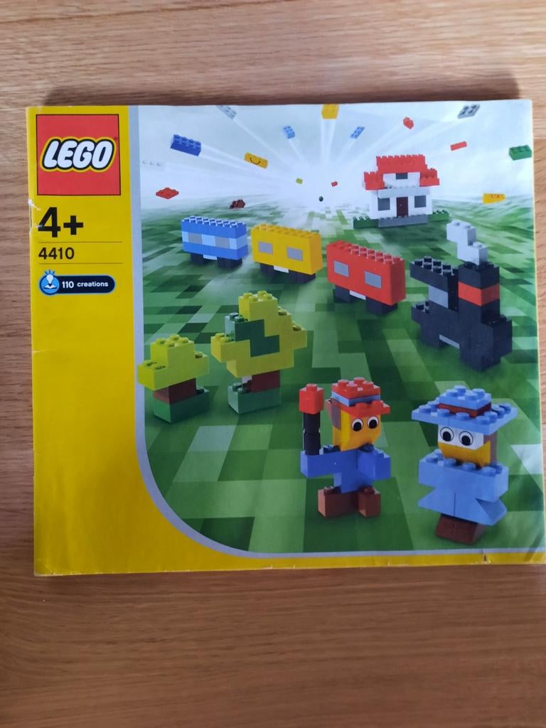 LEGO 4410: Creatieve Bouwset met 110 Creaties bouwinstructie, Gebruikt, Lego, Overige typen, Ophalen of Verzenden