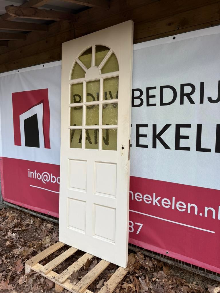 Hardhouten binnendeur, Ophalen, Minder dan 80 cm, Binnendeur, Zo goed als nieuw