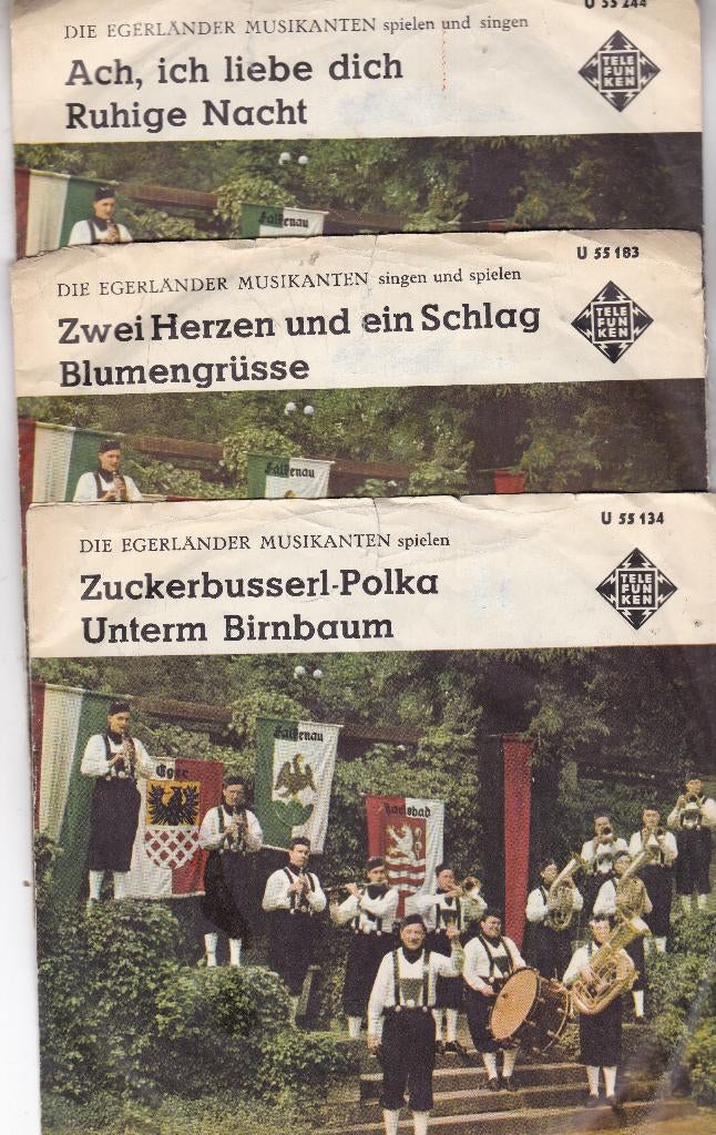 Egerlander Musikanten & Ernst Mosch ( 3 x ), Cd's en Dvd's, Ophalen of Verzenden, Zo goed als nieuw, Nederlandstalig
