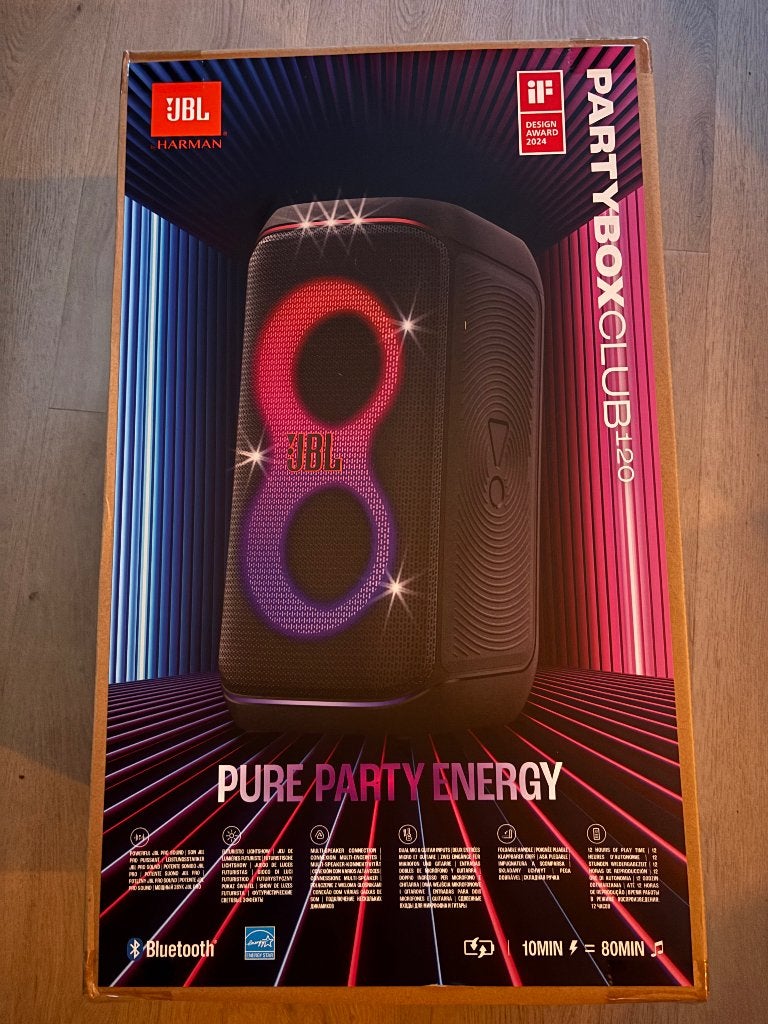 Jbl partybox club 120, Audio, Tv en Foto, Luidsprekers, Party speaker, Nieuw, Ophalen of Verzenden, Basreflex