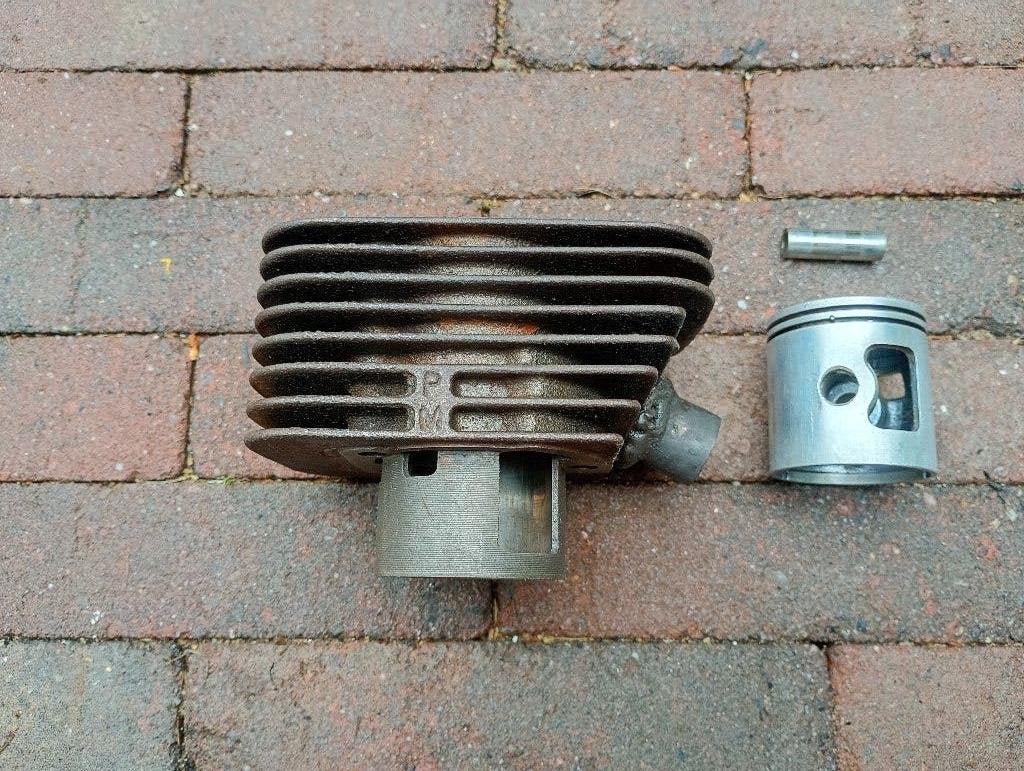 Cilinder 80 cc Vespa Ciao, Ophalen of Verzenden, Gebruikt, Cilinder, Vespa/piaggio