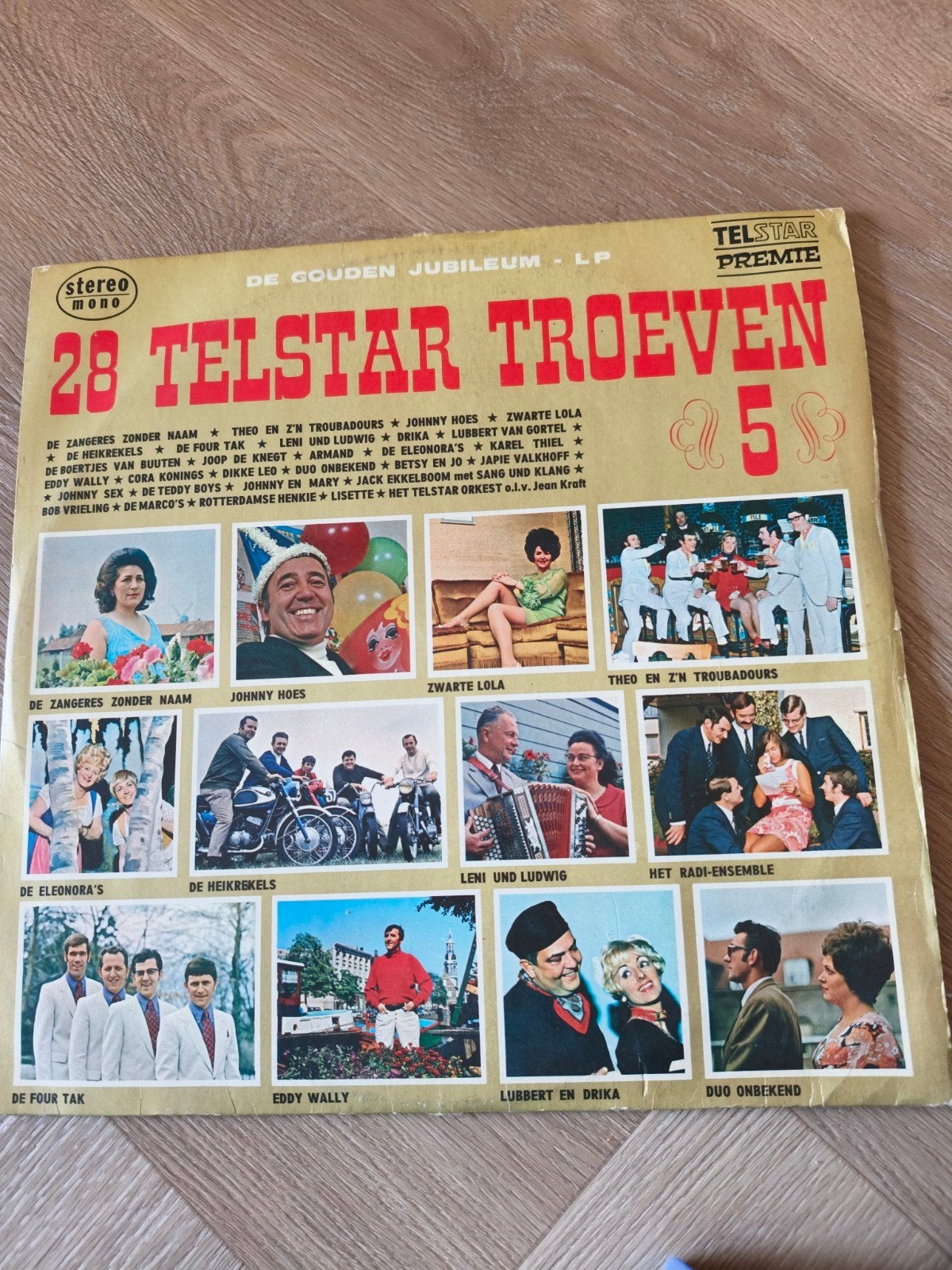 28 Telstar Troeven - De Gouden Jubileum LP, LP, Gebruikt, Pop, Ophalen of Verzenden