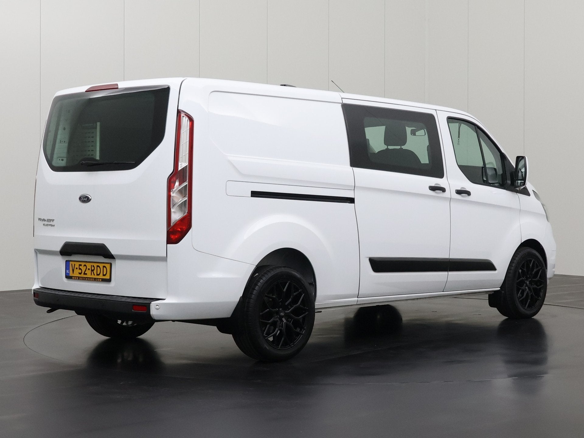 Ford Transit Custom 2.0TDCi 130PK Lang Dubbele Cabine | Werk, Auto's, Voorwielaandrijving, Stof, 4 cilinders, 2800 kg