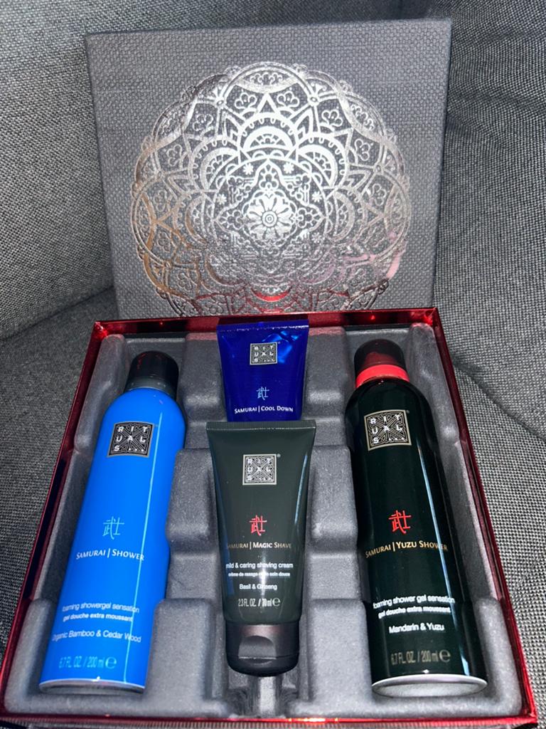 Ritual of Samurai heren gift set, Ophalen of Verzenden, Nieuw, Bad & Douche