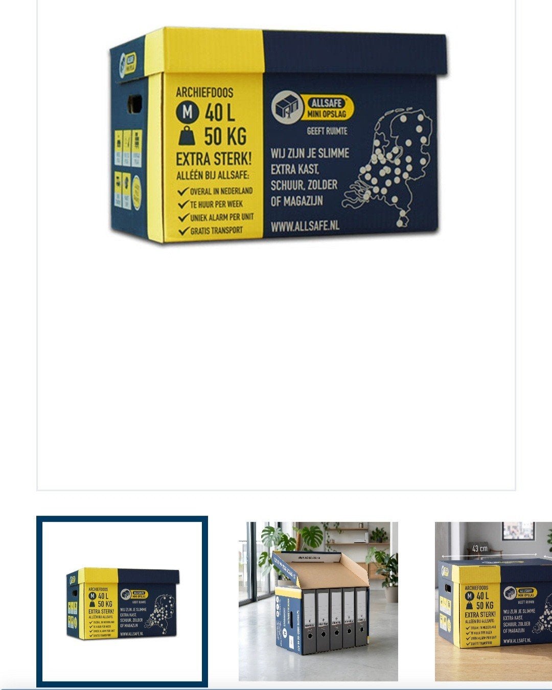 Verhuisdozen 38 stuks, Ophalen, 40 tot 60 cm, Opvouwbaar, 50 tot 75 cm