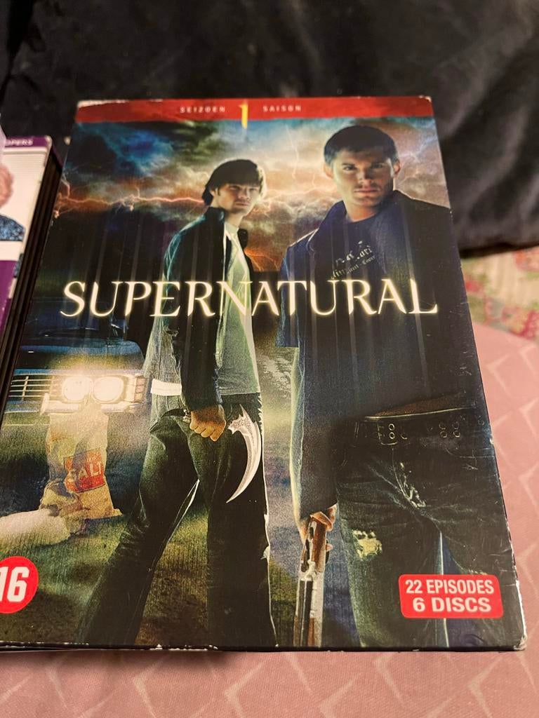 Supernatural Seizoen 1 DVD Boxset - 22 afleveringen, 6 discs, Cd's en Dvd's, Dvd's | Tv en Series, Gebruikt, Vanaf 16 jaar, Boxset