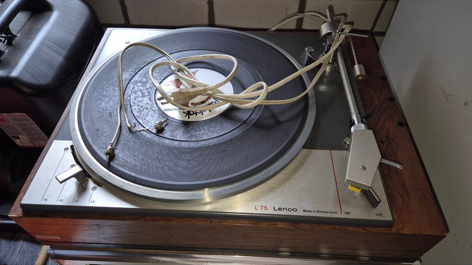 Lenco L 75, Sansui Model 3000 en Philips 677 vintage hifi, Ophalen of Verzenden, Gebruikt, Platenspeler, Overige merken