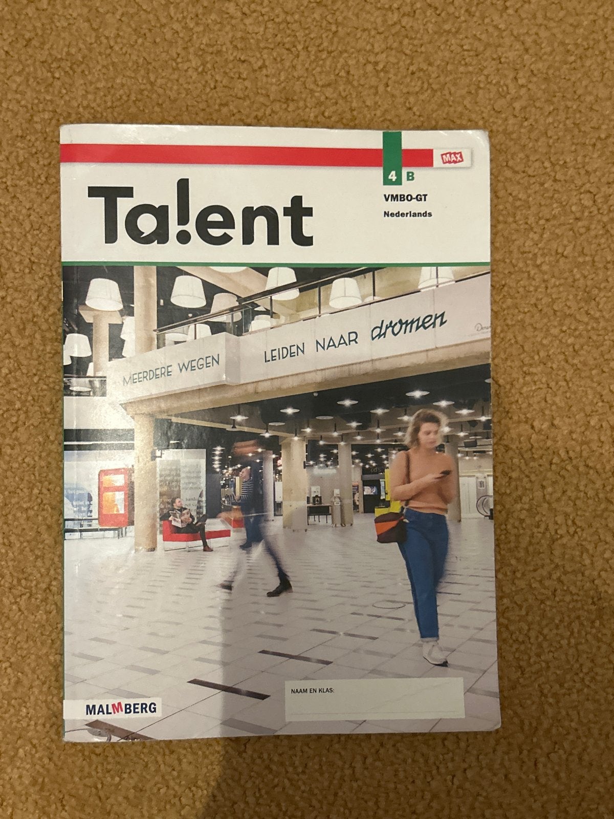 Talent Nederlands VMBO-GT 4 - Niet gebruikt, Ophalen of Verzenden, Zo goed als nieuw, VMBO, Nederlands