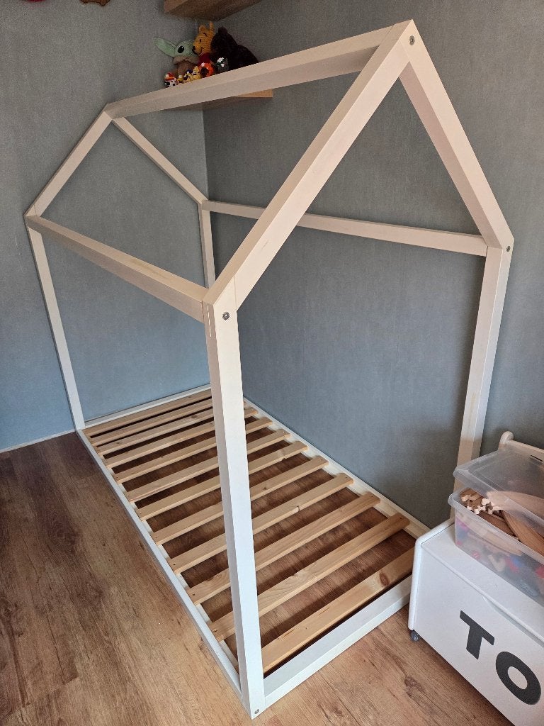 Montessori bed, 70 tot 85 cm, Zo goed als nieuw, 160 tot 180 cm, Ophalen