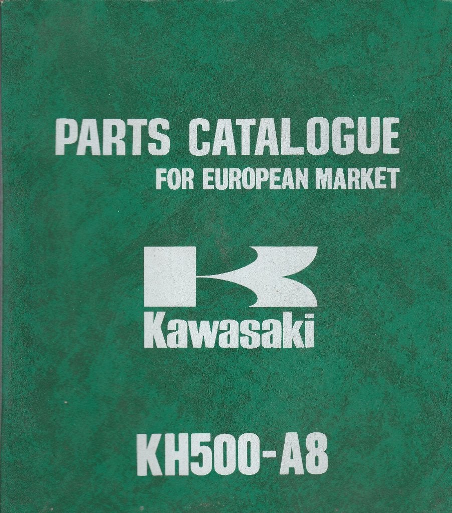 Kawasaki KH500 A8 parts list (7105z), Verzenden, Kawasaki