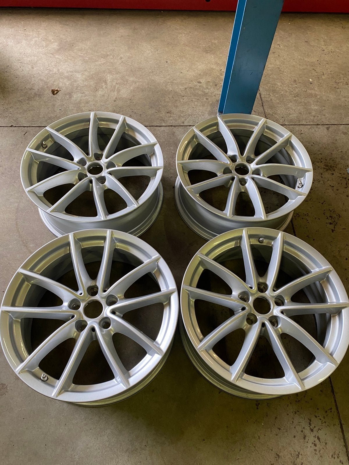 Originele BMW X3 (G01) 18” velgen., Auto-onderdelen, Banden en Velgen, 18 inch, Velg(en), 225 mm, Winterbanden