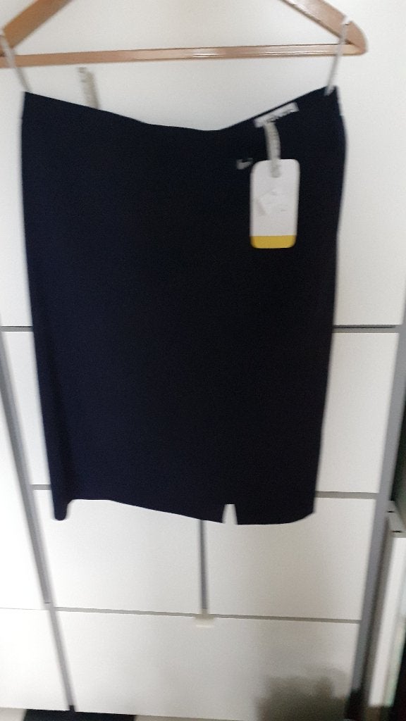 Heinze Berlin rok, Nieuw, Vintage, Blauw, Maat 42/44 (L), Nieuw, Knielengte