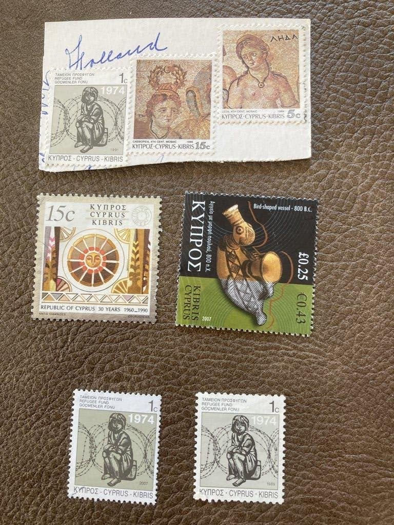 postzegels Cyprus, Ophalen of Verzenden, Overige landen, Gestempeld