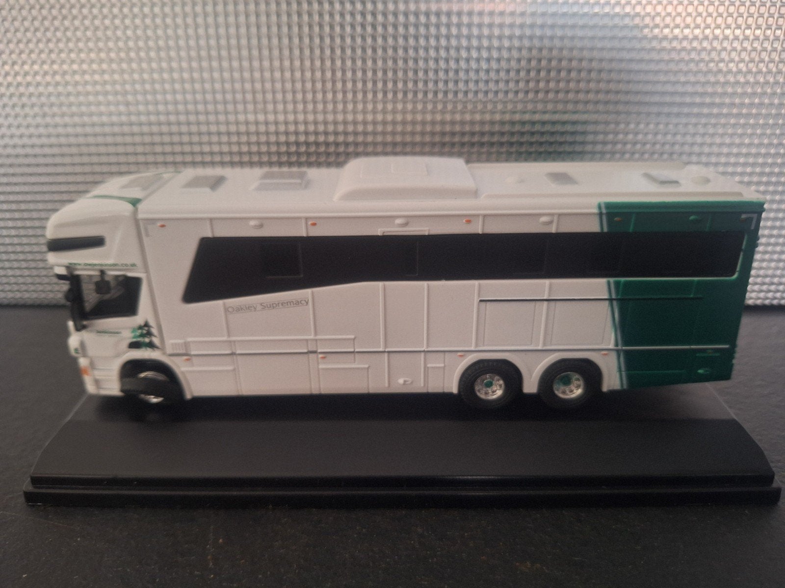 Scania Topline Horsebox Schaal 1:76, Oxford, Ophalen of Verzenden, Bus of Vrachtwagen, Oxford