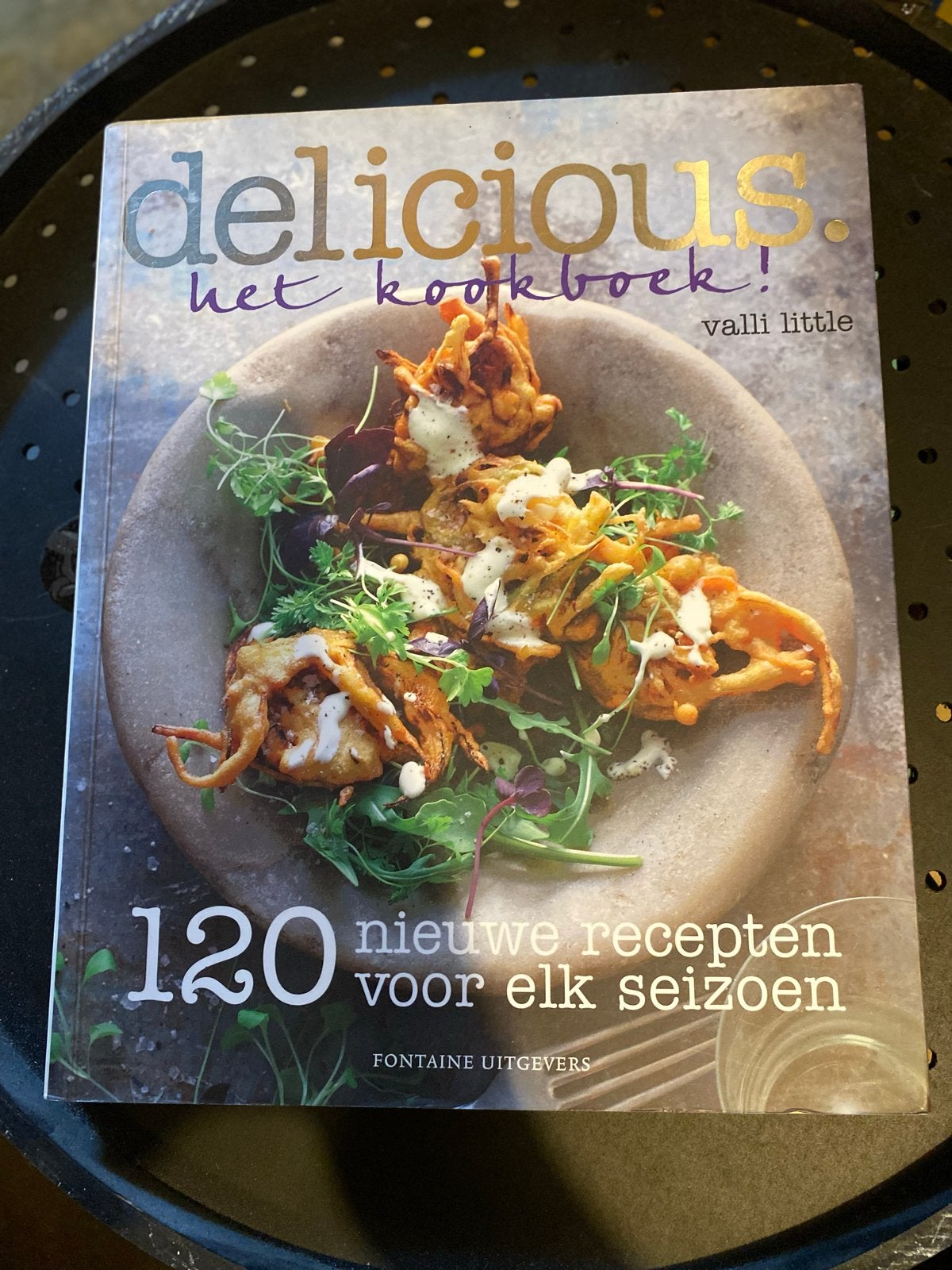 Delicious. Het kookboek! 120 nieuwe recepten, Ophalen of Verzenden, Zo goed als nieuw, Overige gebieden, Voorgerechten en Soepen